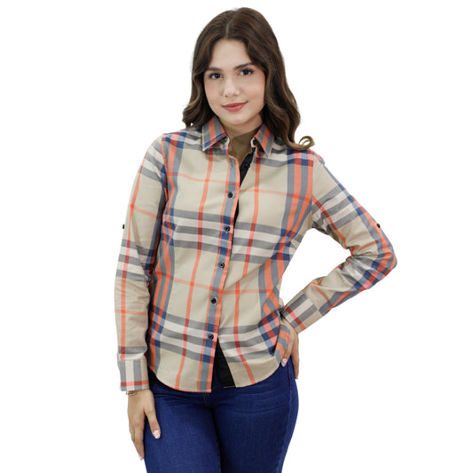 Blusa para Mujer marca RAVALLI GSH-520-51 BEIGE