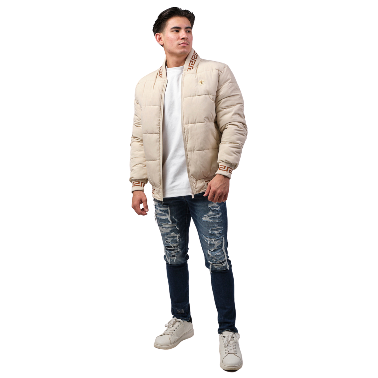 Chamarra para Hombre marca Moderno MJPF-2211 KHAKI