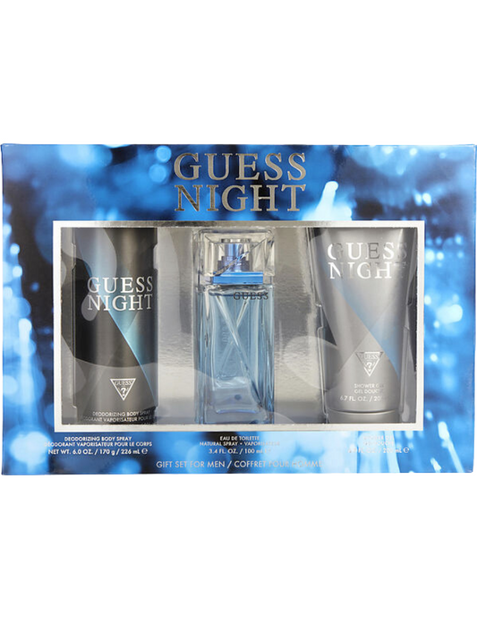 Set de Perfume para Hombre Guess Night 100ml EDT 3 piezas