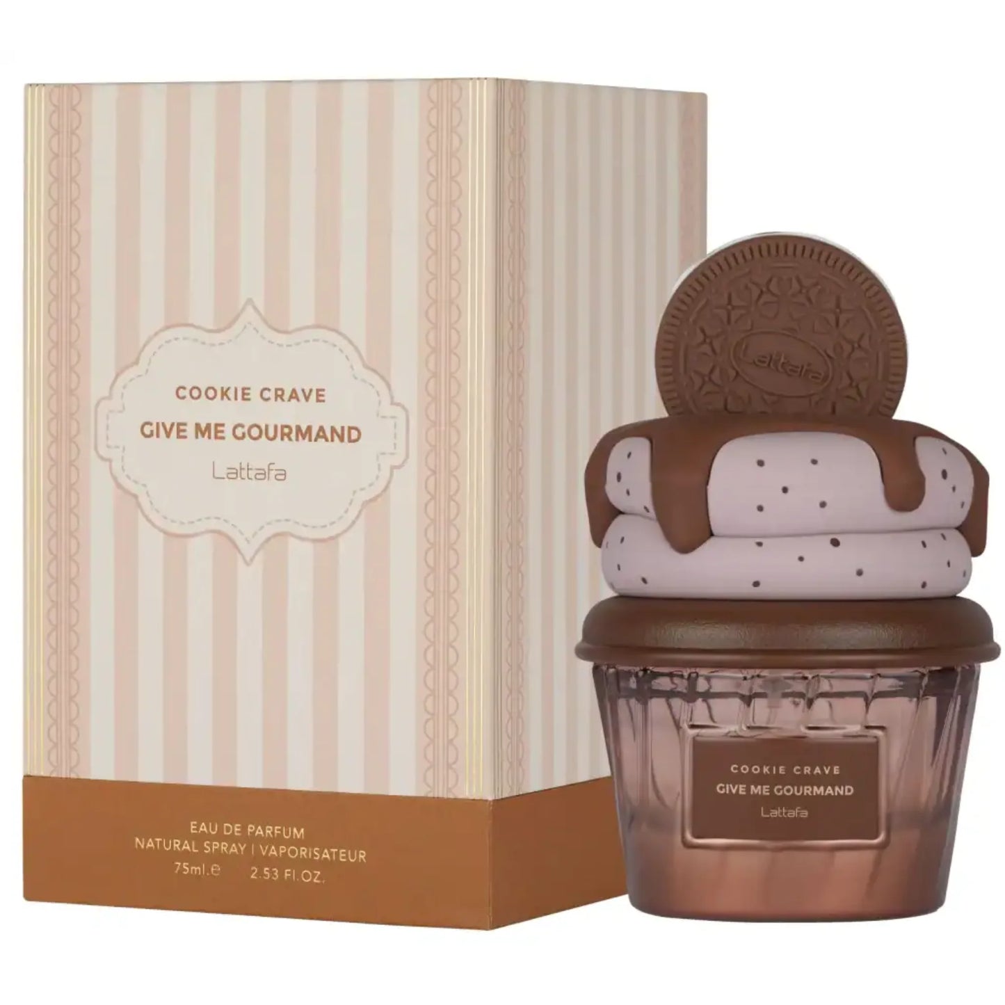 Perfume Lattafa Gourmand Cookie Crave 75ml EDP