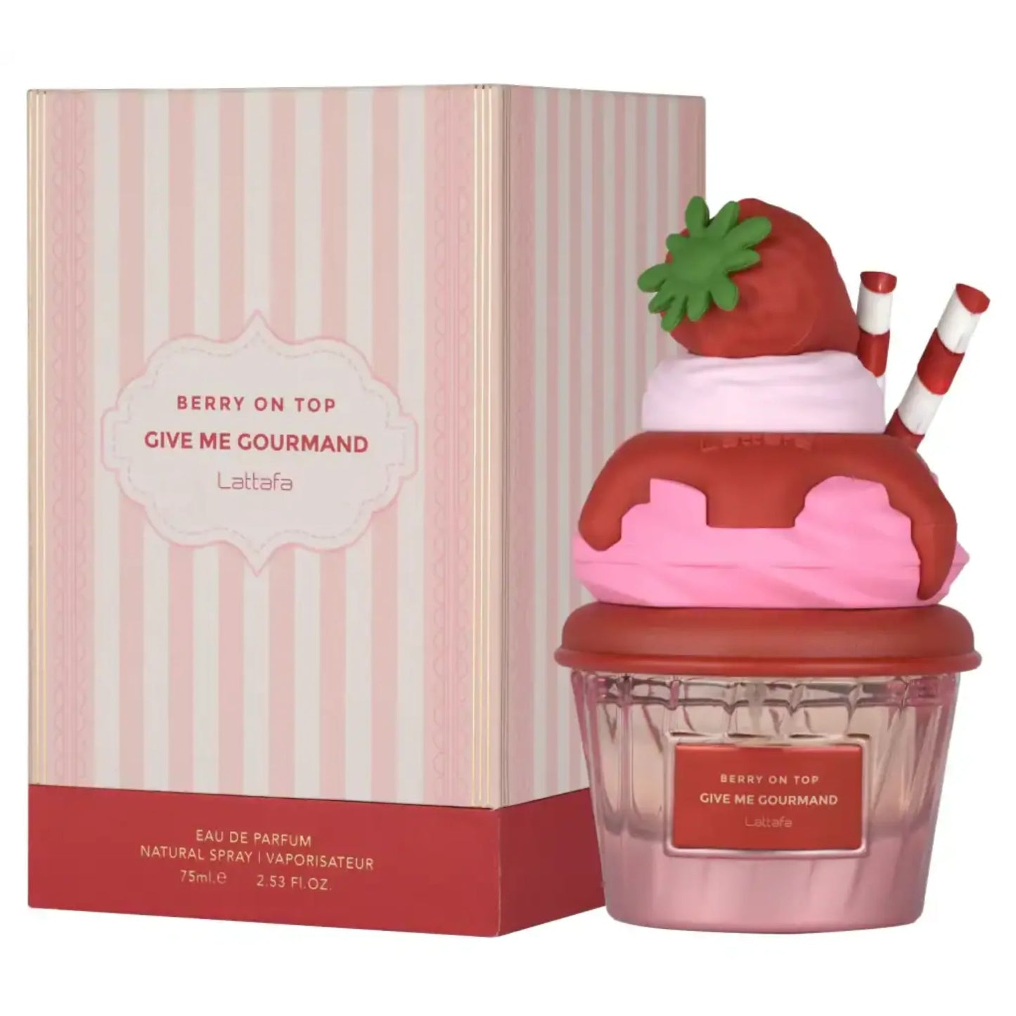 Perfume Lattafa Gourmand Berry On Top 75ml EDP