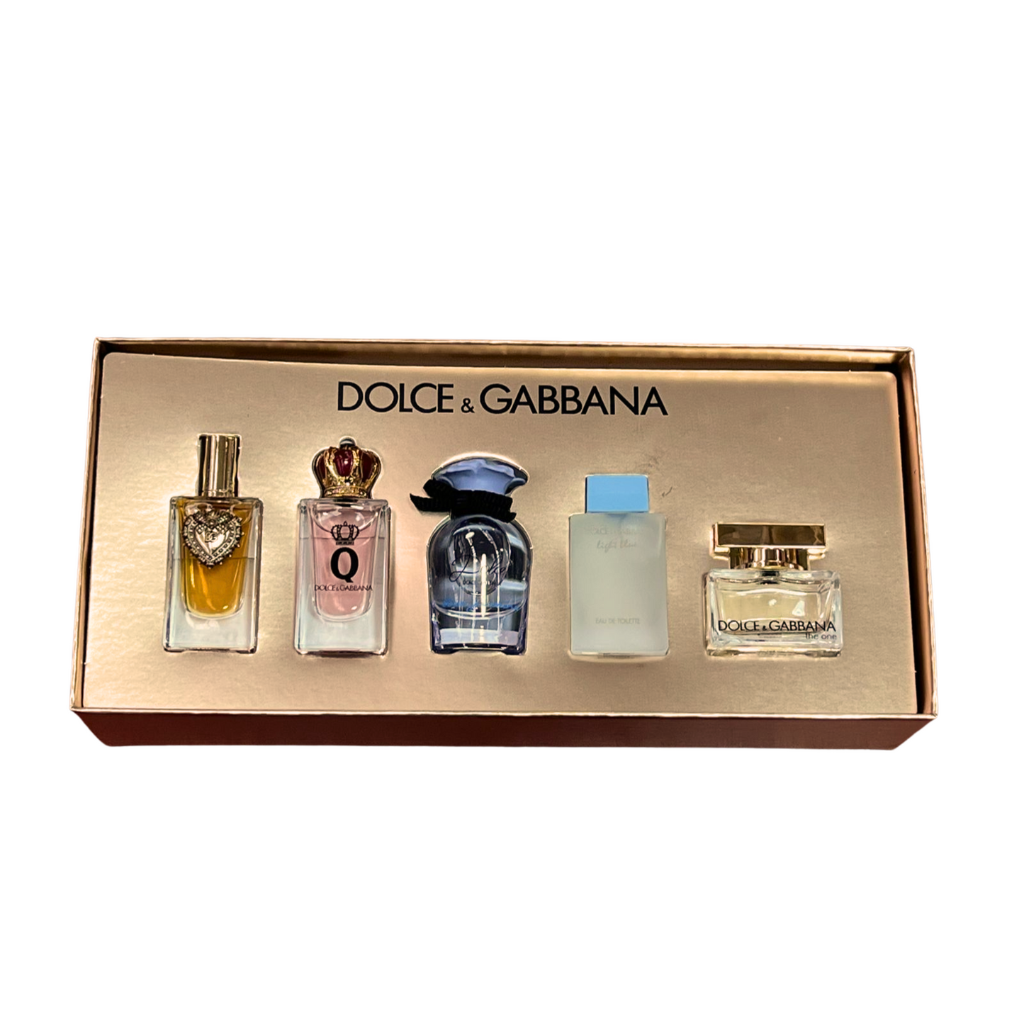 Set Dolce & Gabbana Mini Para Dama de 5 PZ