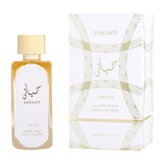 Perfume Marca LATTAFA HAYAATI GOLD ELIXIR 100ml EDP