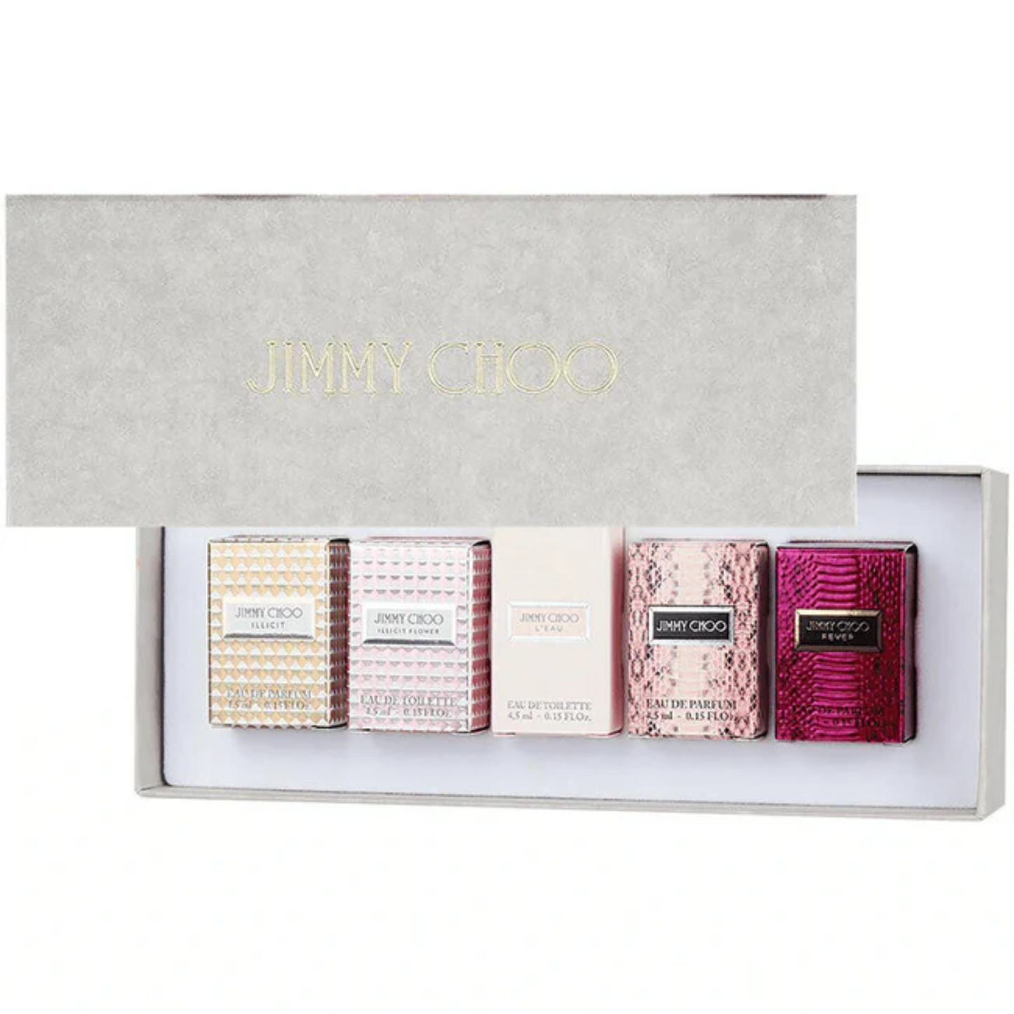 Mini Set 5 Piezas Jimmy Choo Para Mujer De Jimmy Choo 4.5ML