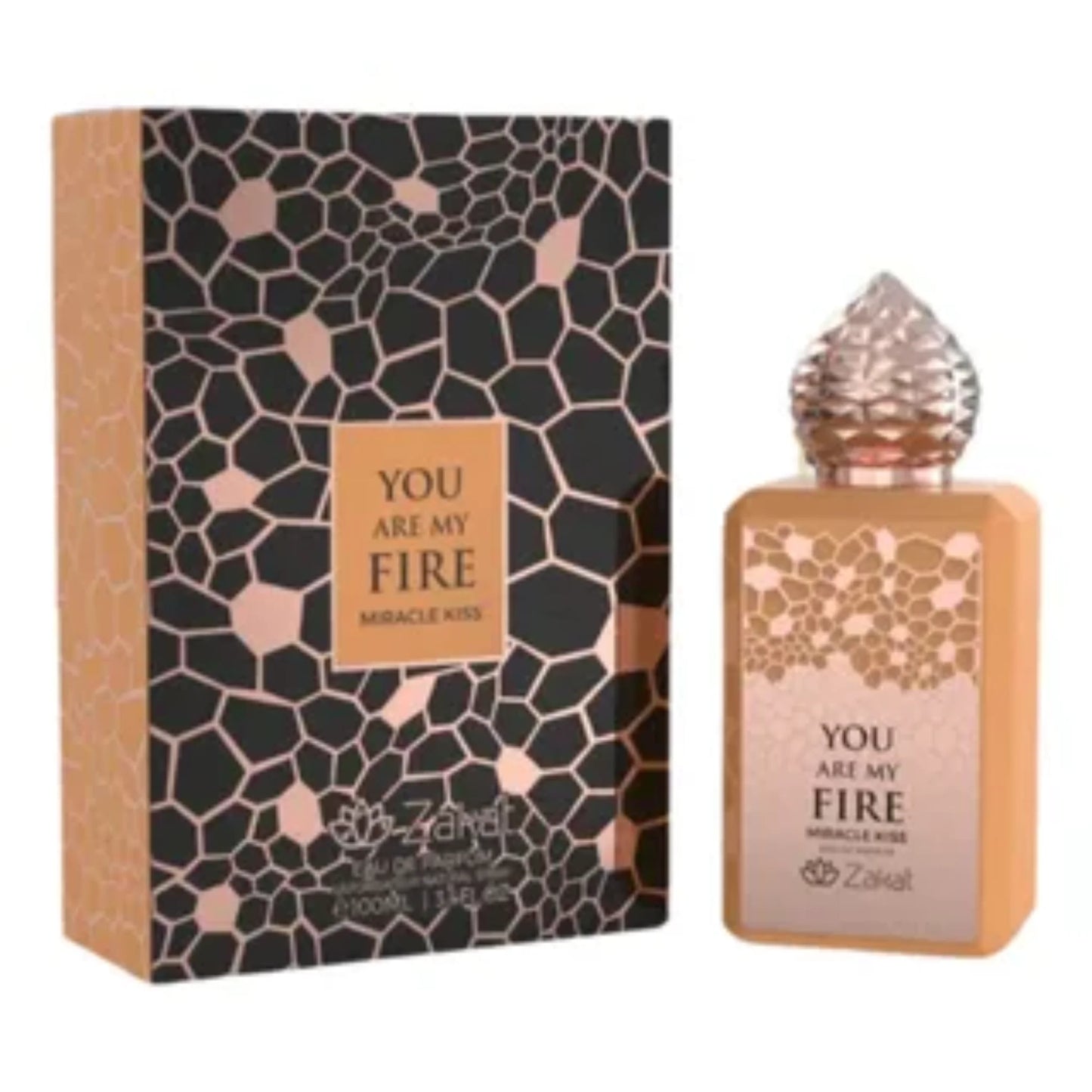 Perfume Unisex Zakat You Are My Fire Miracle Kiss 100ml EDP