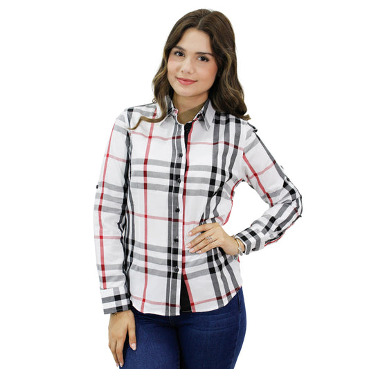 Blusa para Mujer marca RAVALLI GSH-520-01 WHITE