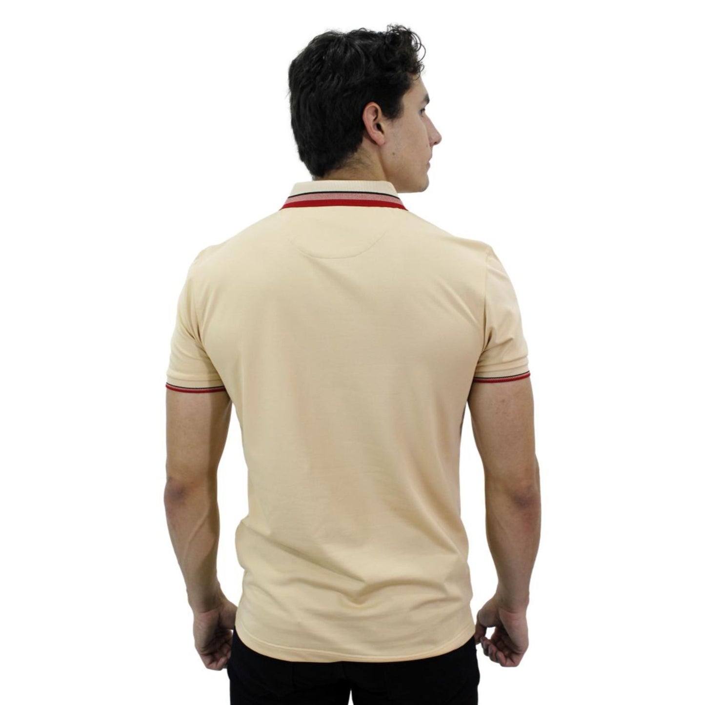 Playera para Hombre Marca PAVINI PT-1030- Beige