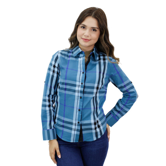Blusa para Mujer marca RAVALLI GSH-520-14 BLUE