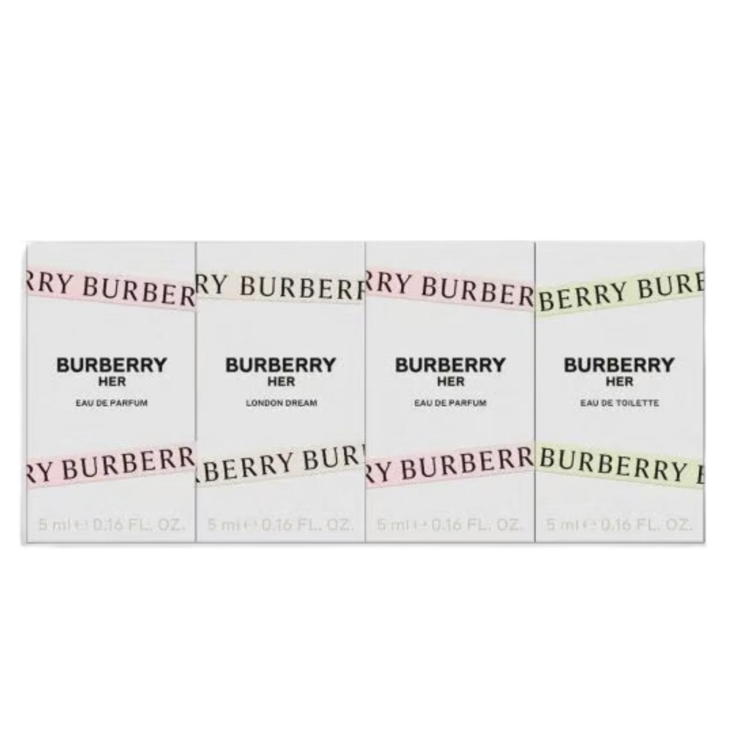 Mini Set 4 Piezas para Mujer de Burberry 5mL Burberry EDT