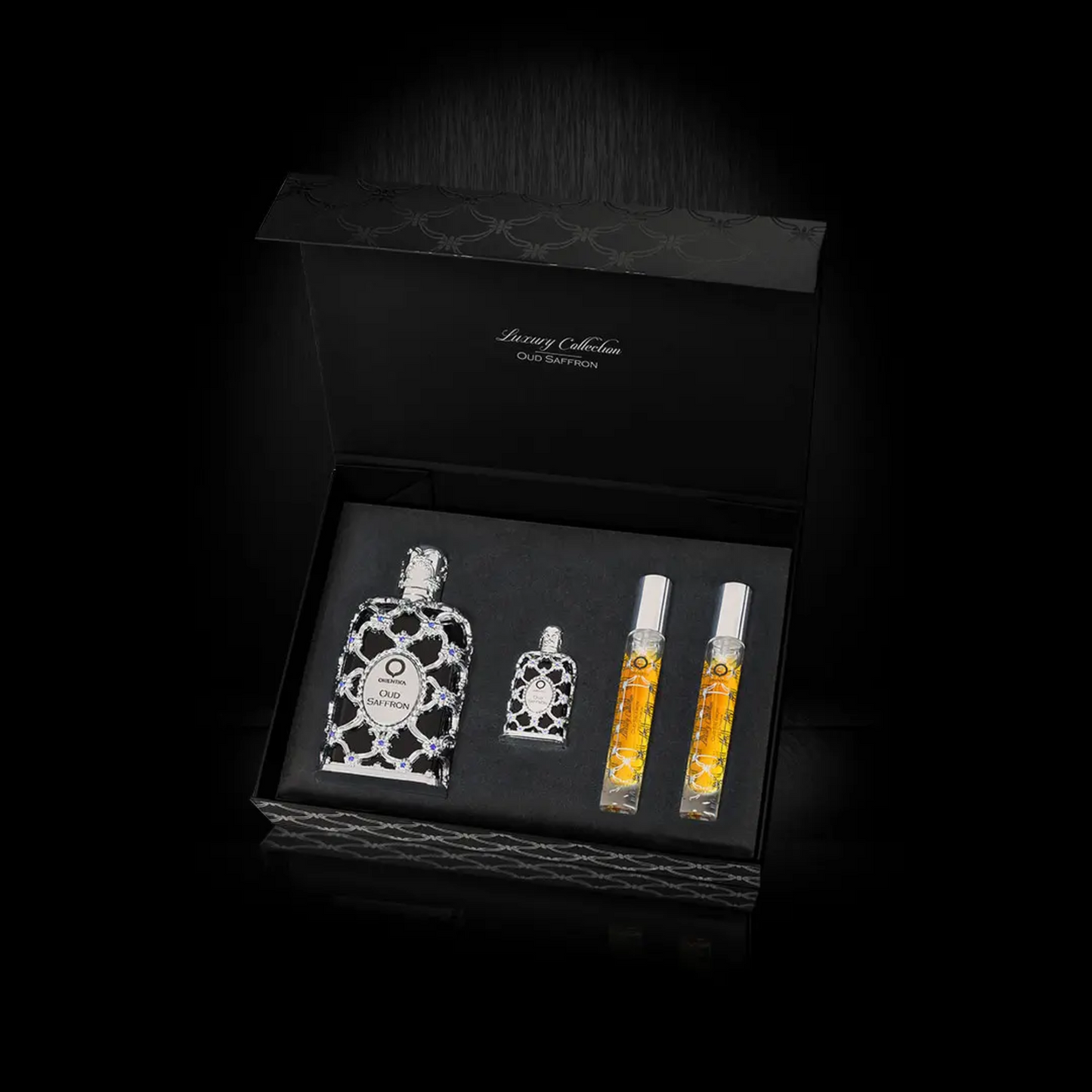 GIFT SET Perfume Unisex ORIENTICA Luxury Collection OUD SAFFRON 80ml EDP