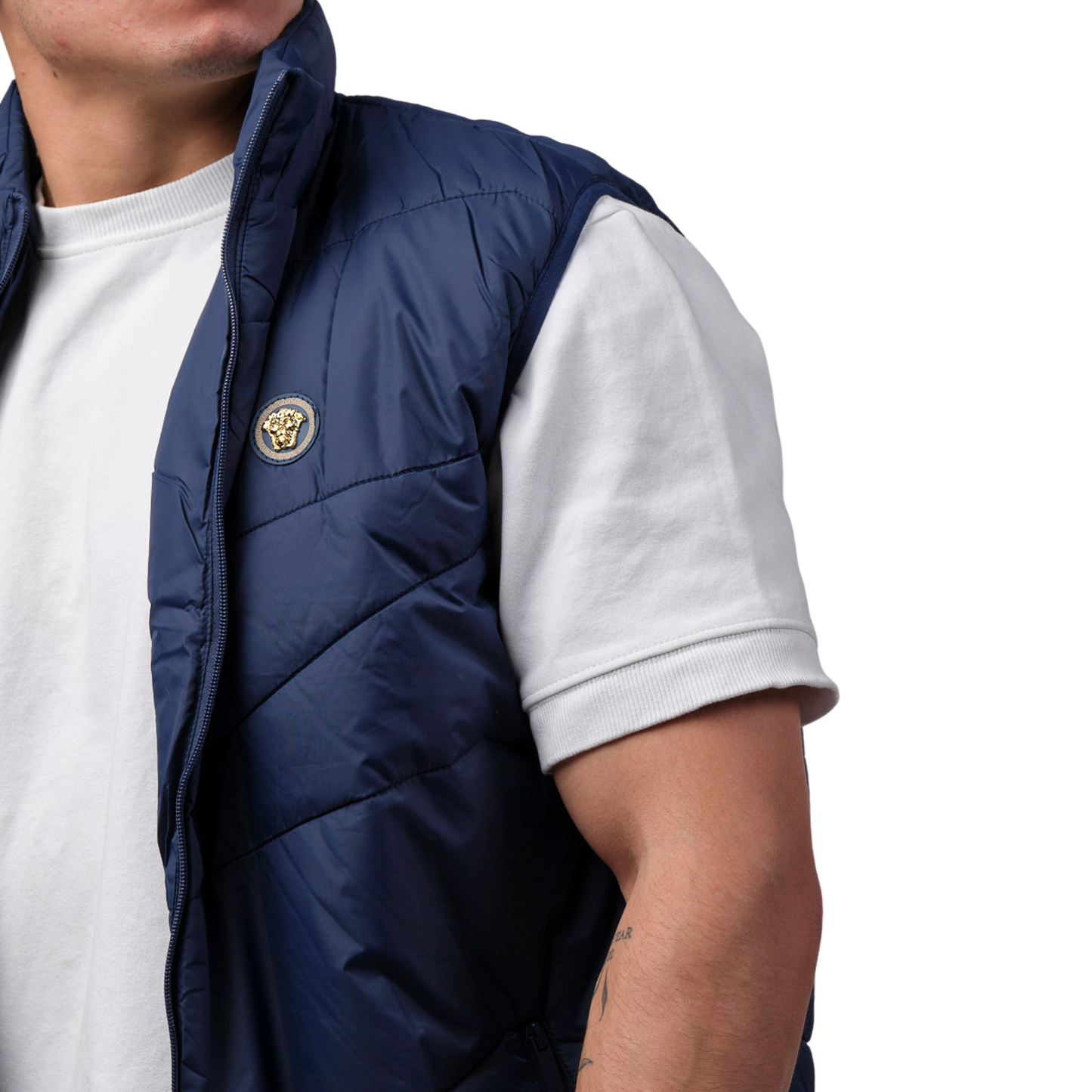 Chaleco Para Hombre Marca Moderno MJVT-7005 Navy