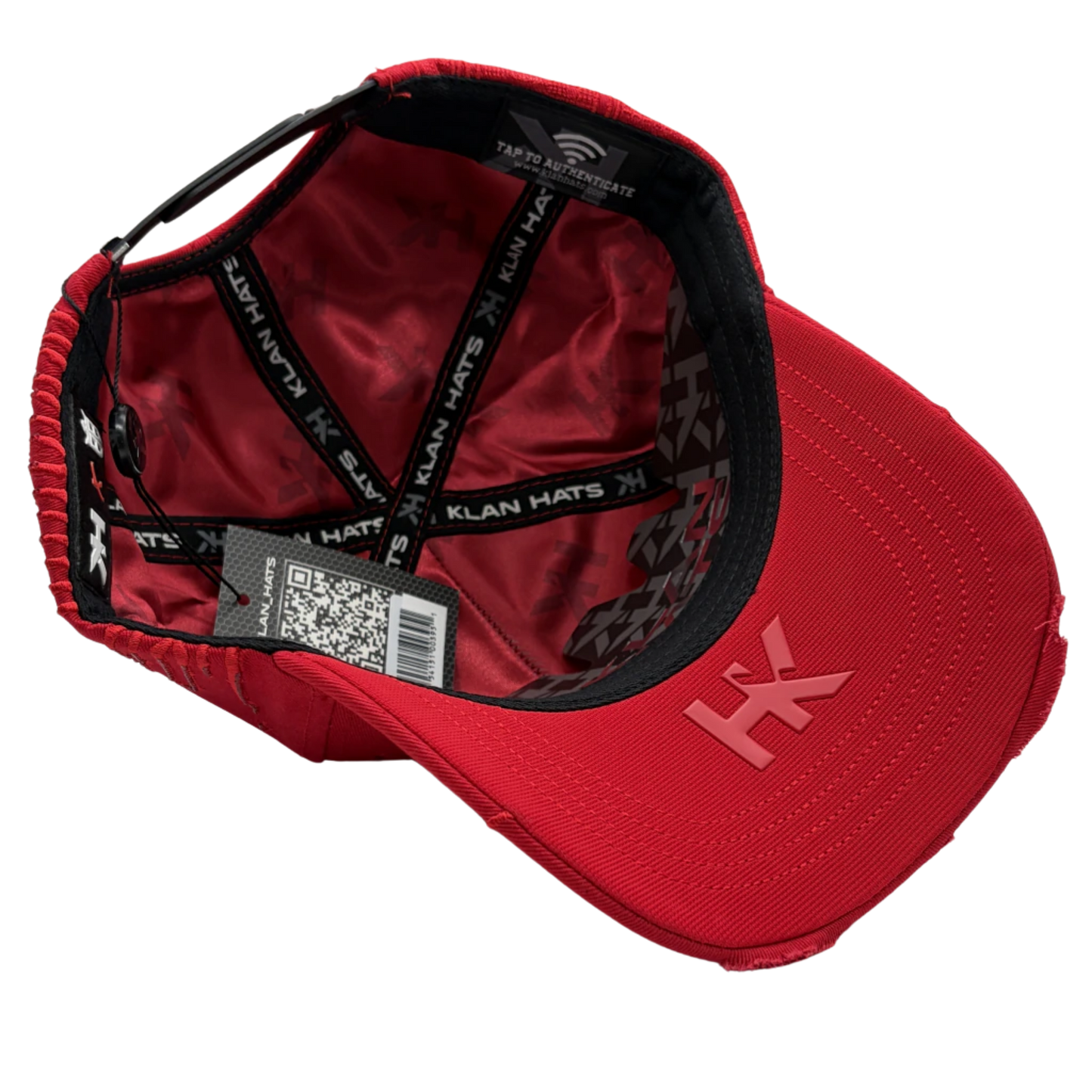 GORRA BIG BOSS X KLAN HATS // LA FLAME RED
