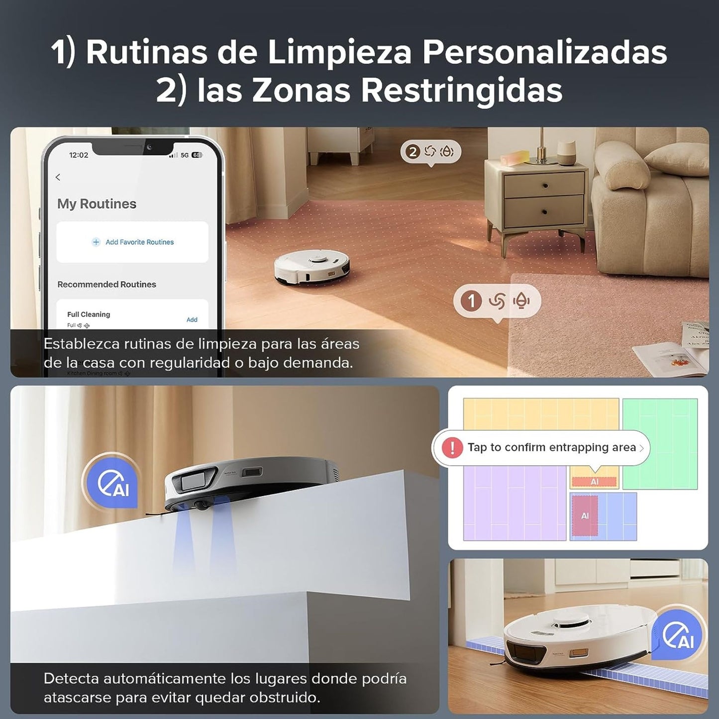 Robot Aspiradora Y Trapeador Roborock Rockdock-s7 Max Ultra