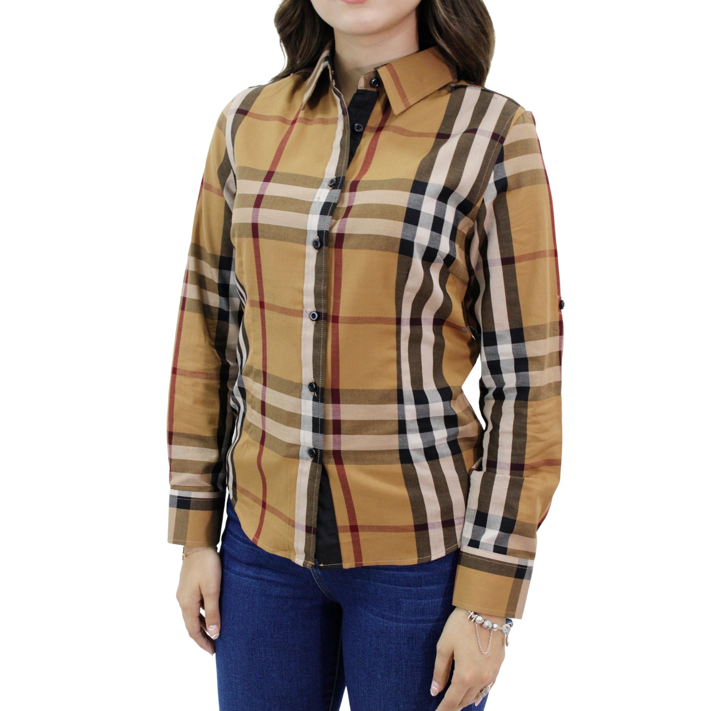 Blusa para Mujer marca RAVALLI GSH-520-54 CAMEL