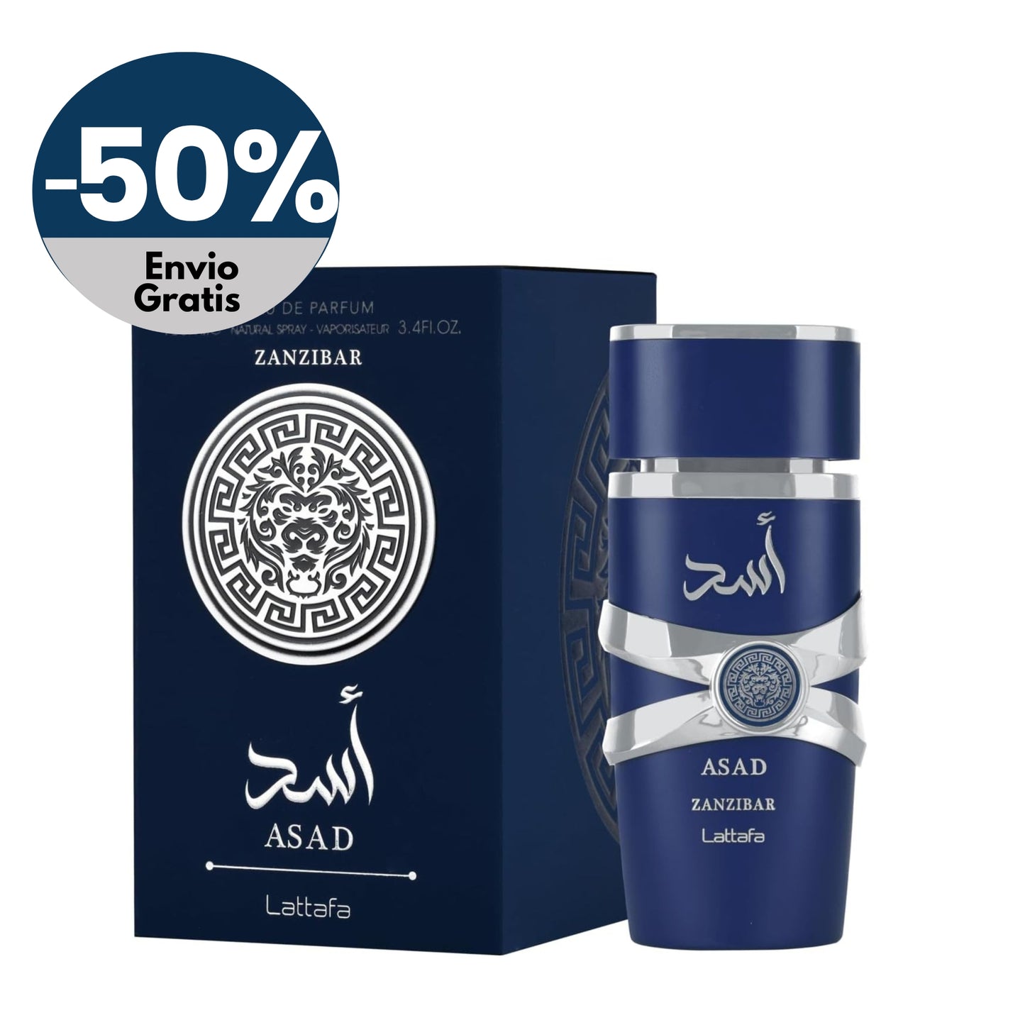 Perfume Lattafa Asad Zanzibar 100ml Edp Para Caballero