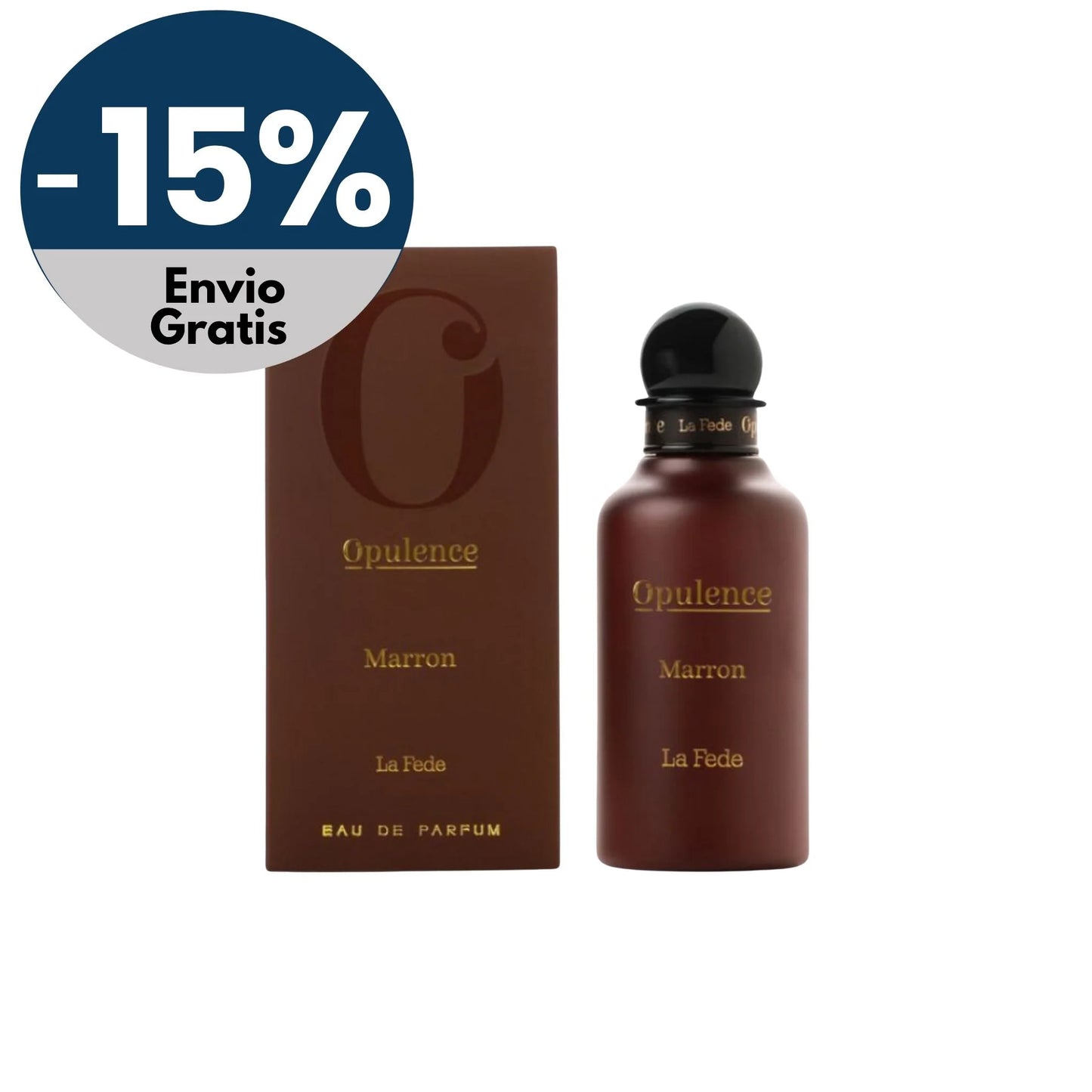 Perfume La Fede Opulence Marron 100ml Edp Para Caballero