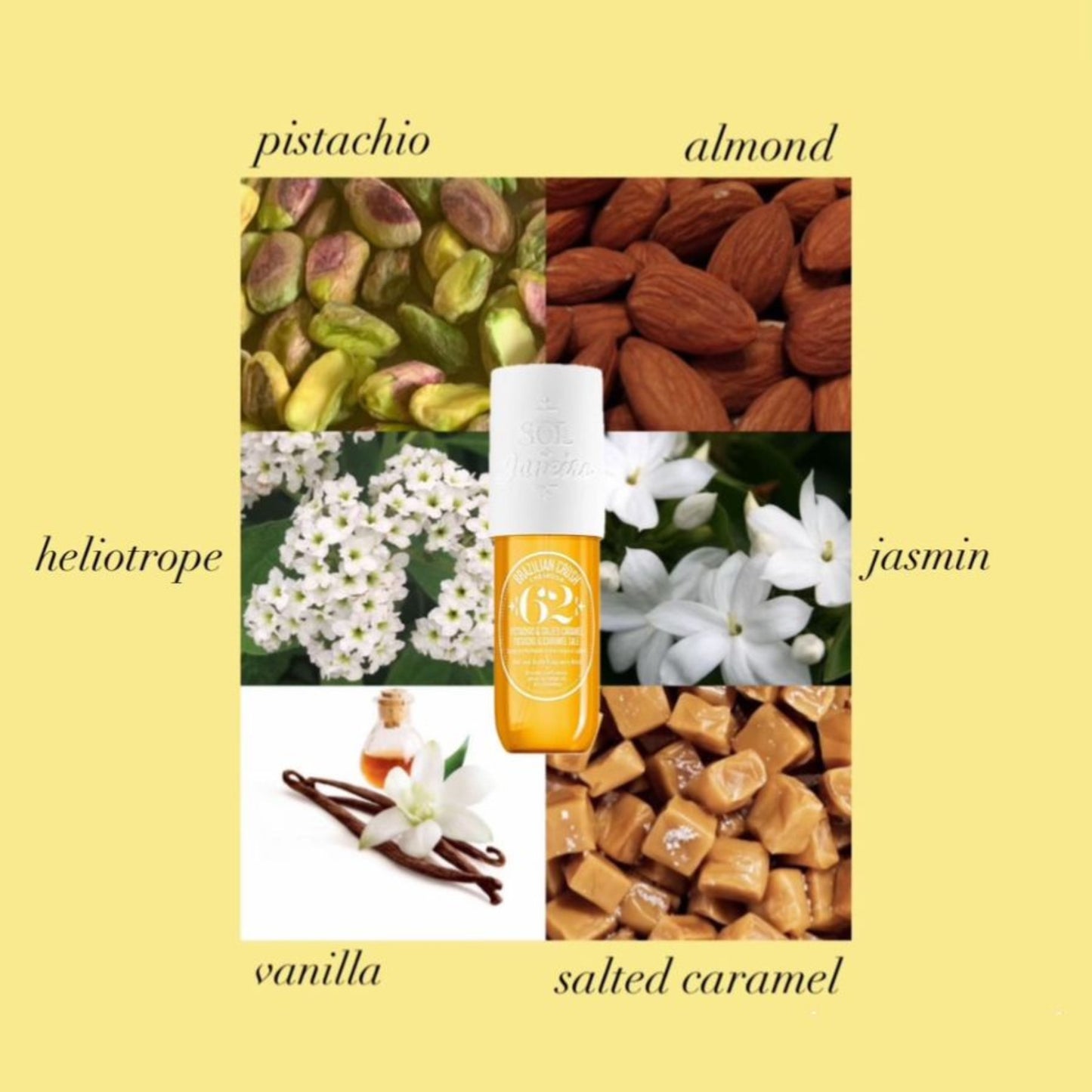 Bruma aromática SOL DE JANEIRO Cheirosa '62 para cabello y cuerpo