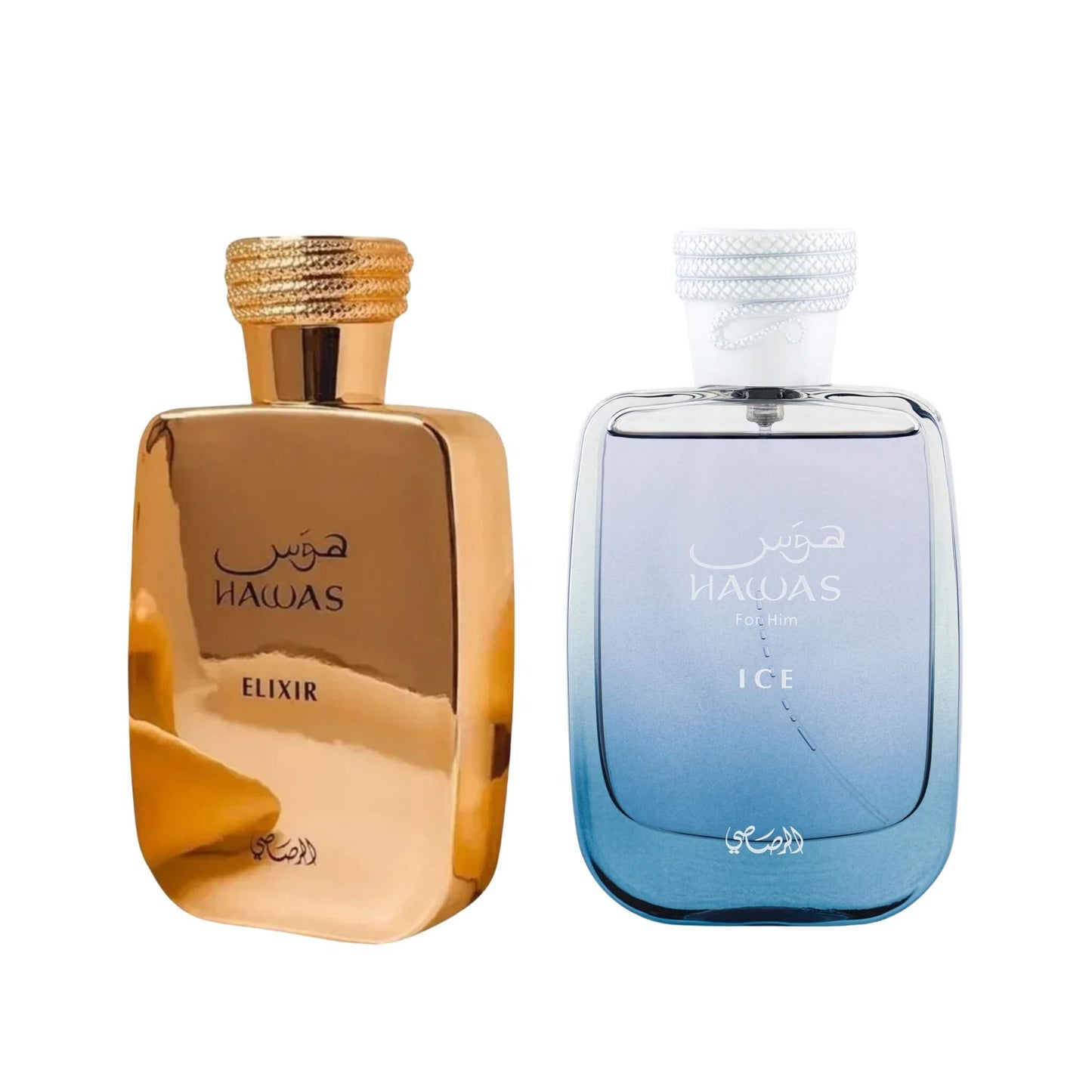 Duo Hawas Elixir y Hawas Ice 100ml EDP
