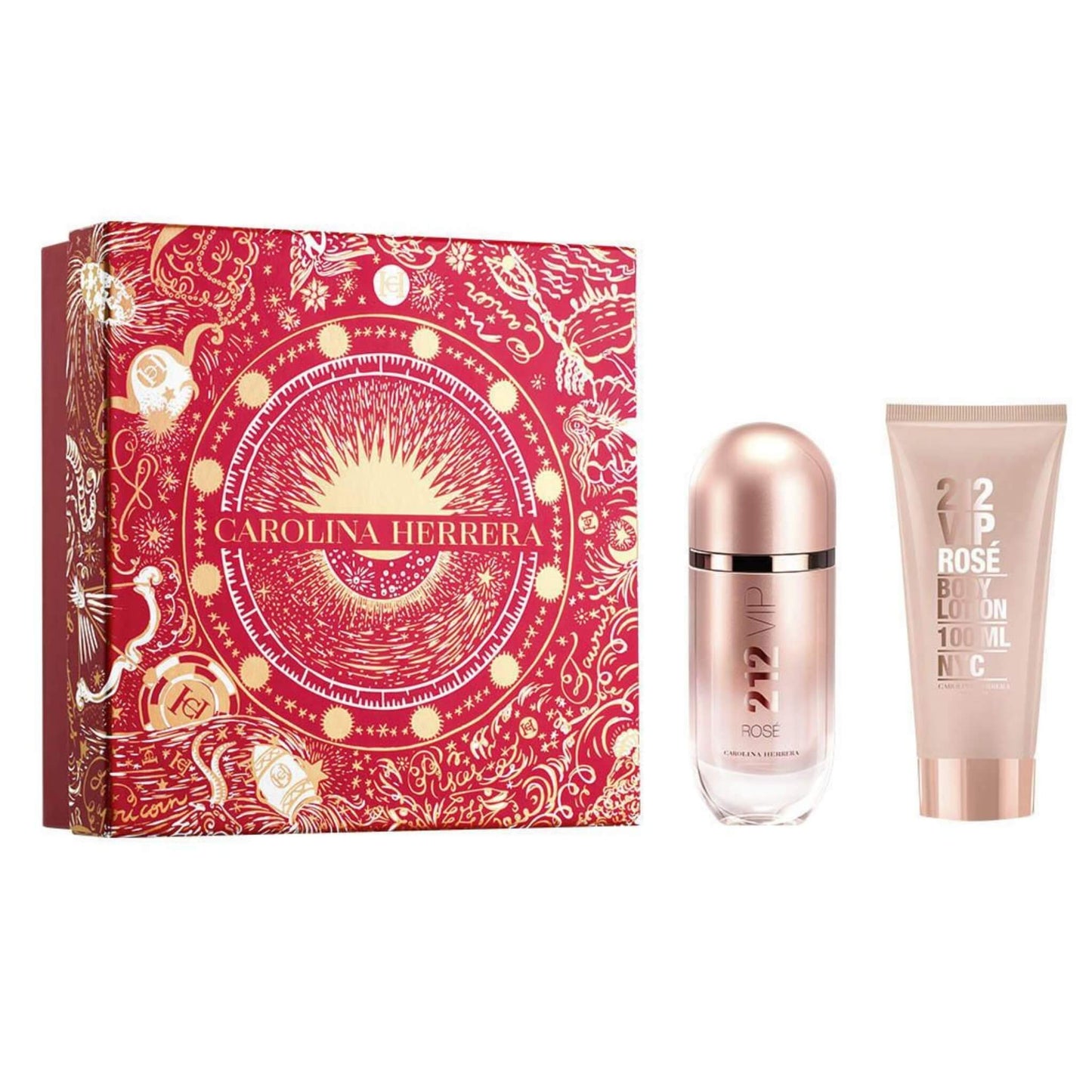 Perfume para Mujer Carolina Herrera 212 VIP Red Rose 80ml EDP