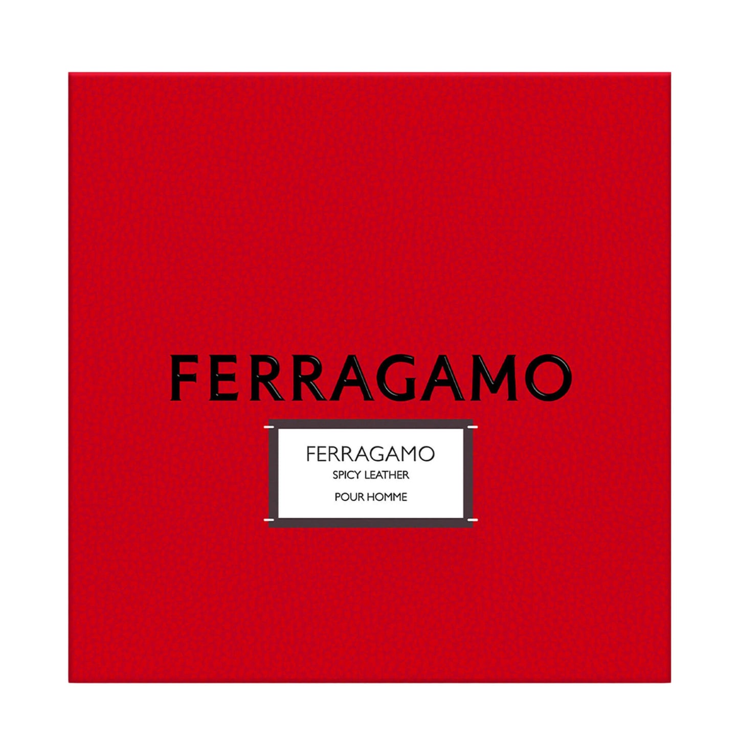 Set 3Pzs Ferragamo Spicy Leather Pour Homme