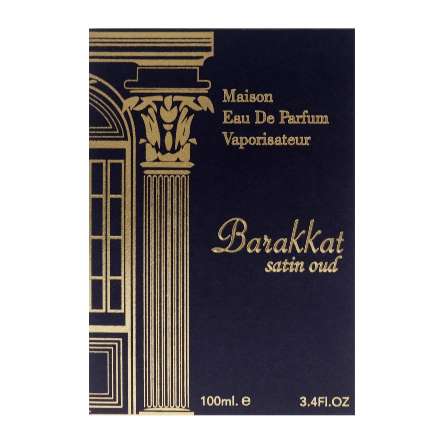 Perfume French Avenue Barakkat Satin Oud EDP 100ml