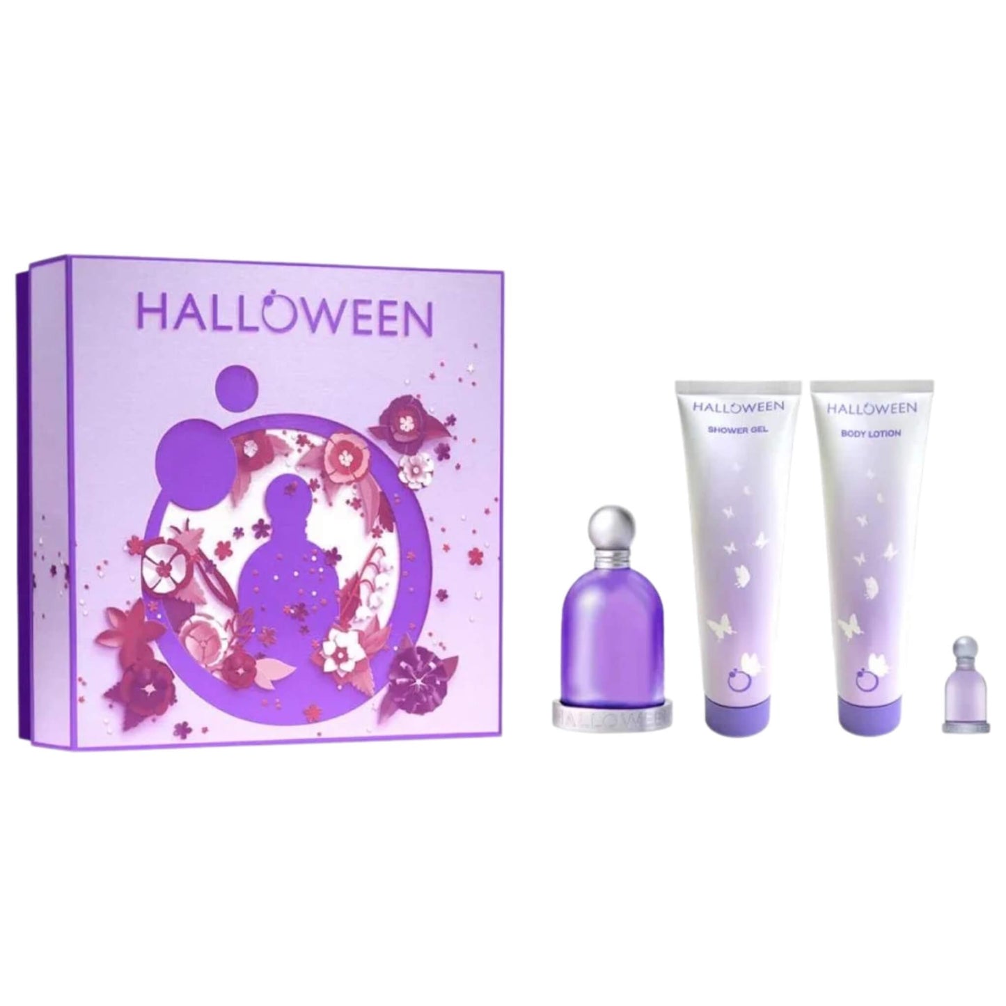 Set de Perfume Jesus del Pozo Halloween Woman 100ml EDT 4 pzas