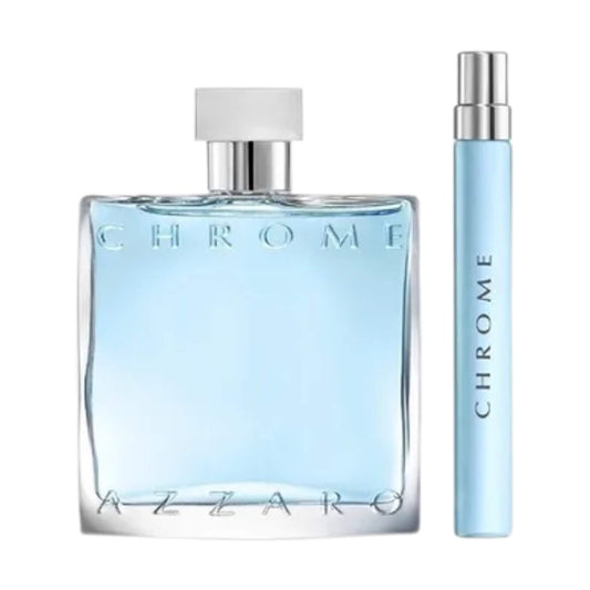 Set 2Pz Azzaro Chrome EDT