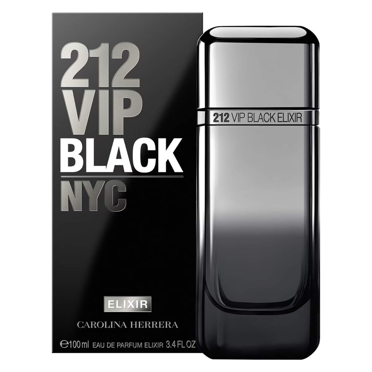 Perfume Carolina Herrera 212 Vip Black NYC Elixir EDP 100ml