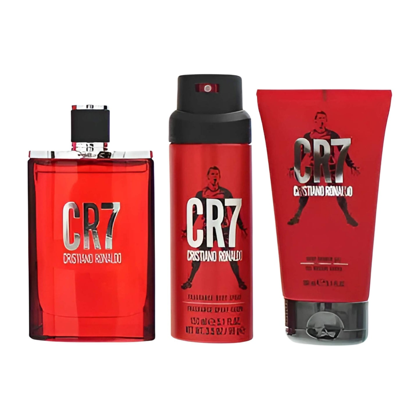 Set 3Pzs Cristiano Ronaldo CR7