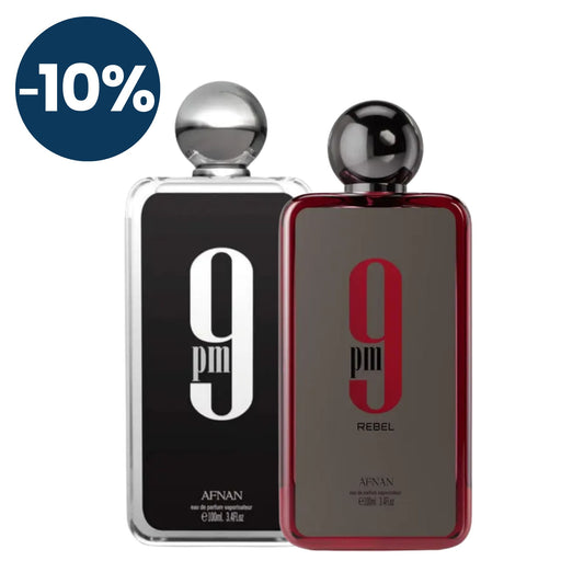 Duo Afnan 9 PM y 9 PM Rebel 100ml Edp