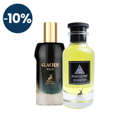 Dúo Glacier Bold 100ml y Immortel 100ml