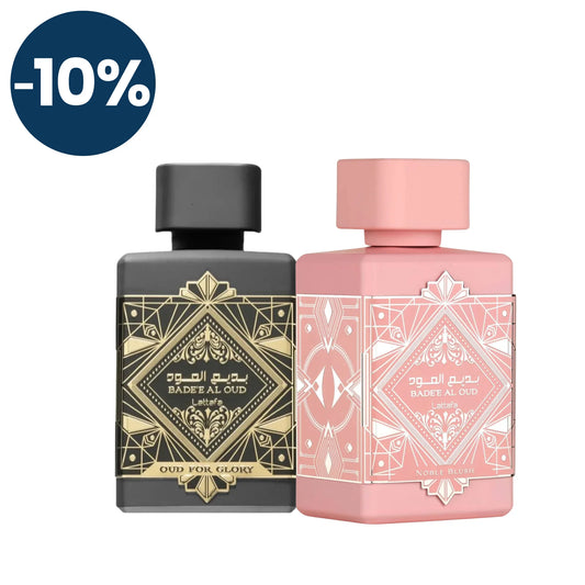 Duo Lataffa Oud for Glory Bade'e Al Oud y Bade'e Al Oud Noble Blush 100ml EDP