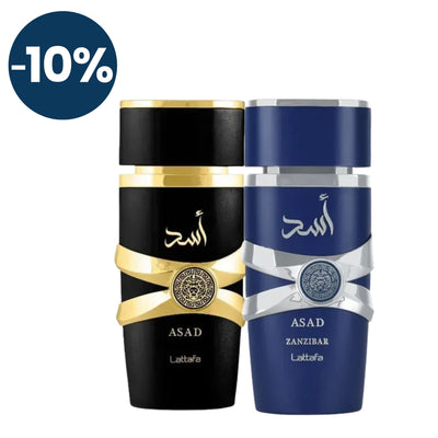 Duo Lattafa Asad y Zanzíbar 100ml Edp