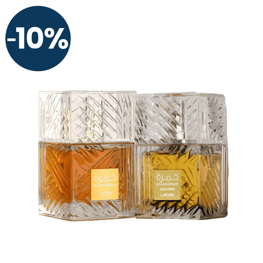 Duo Lattafa KHAMRAH y Qahwa 100 ml EDP