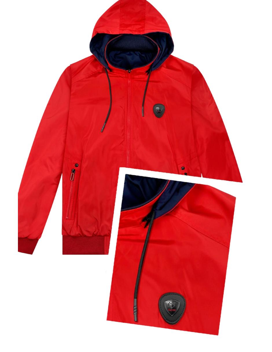 Chamarra Para Hombre Marca Pavini JK-300-RED