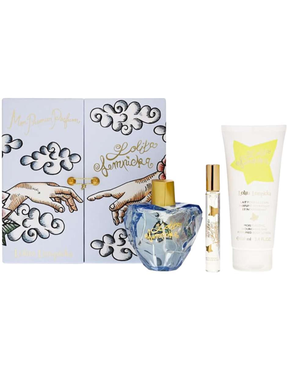 Set De Perfume Para Mujer Marca Lolita Lempicka Clasico De 3 Piezas