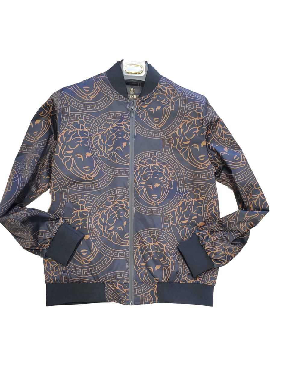 Chamarra Para Hombre Marca Moderno MJBT-2212-BLACK