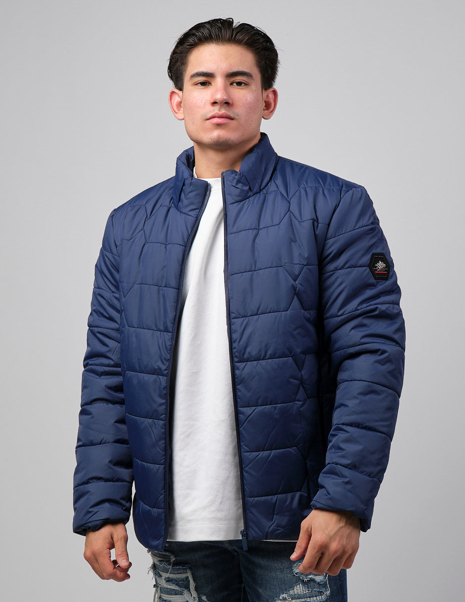 Chamarra Para Hombre Marca Moderno MJJT-6008 Navy