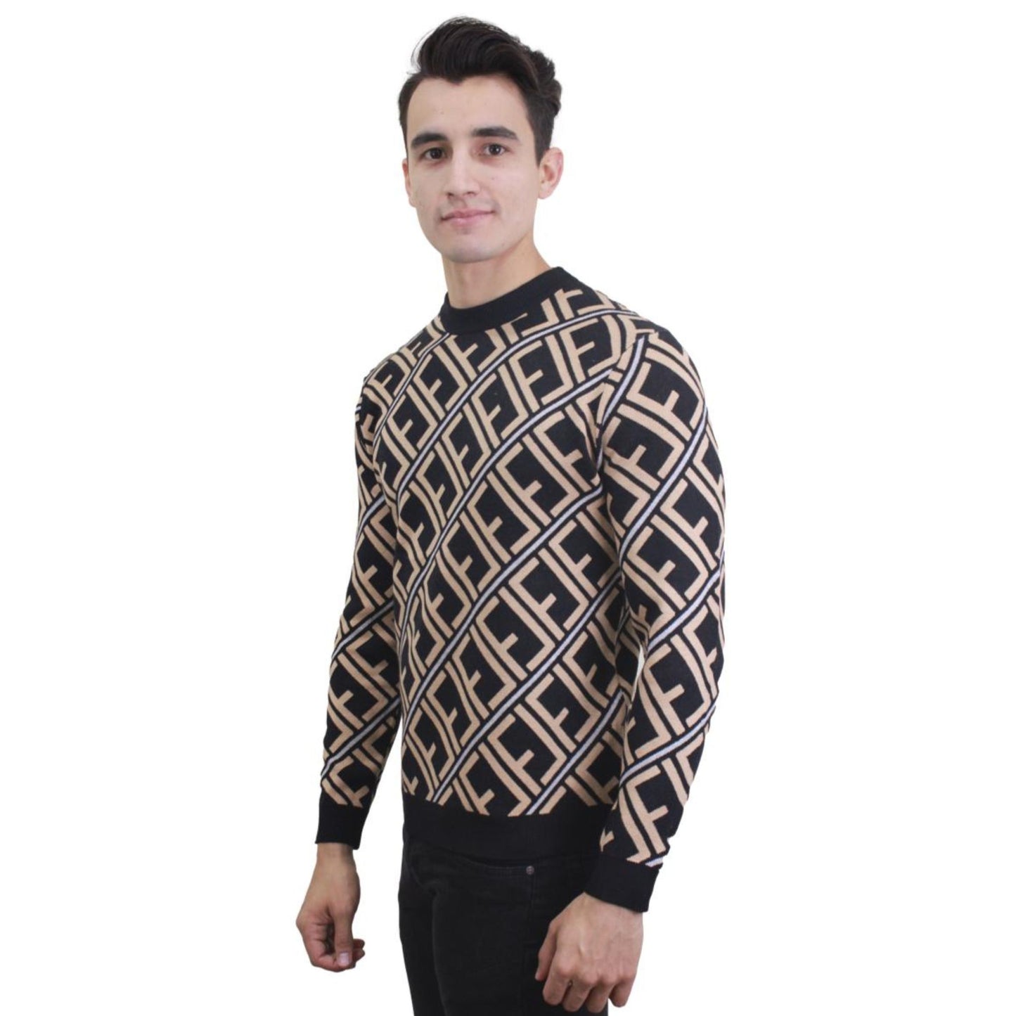 Sueter Moderno Unisex Modelo MJSW-2208 BEIGE