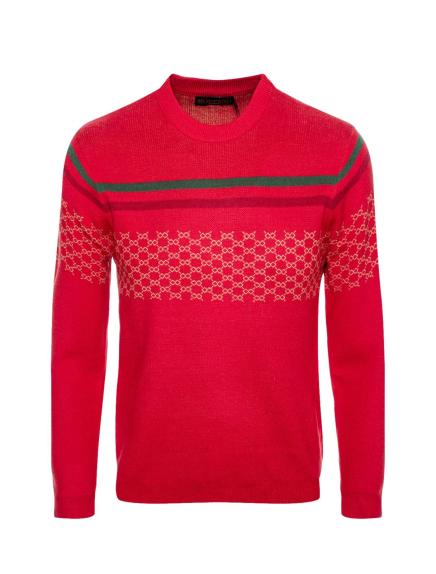 Sueter Para Hombre Marca Moderno MJSW-2211 Red