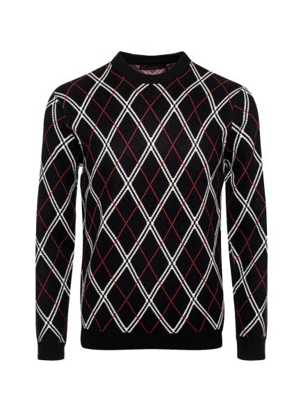 Sueter Para Hombre Marca Moderno MJSW-2218 Black