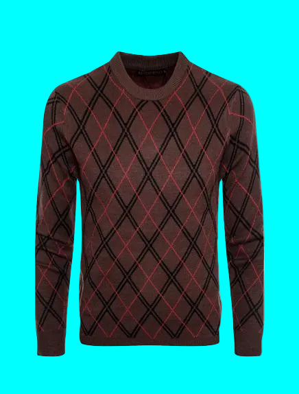 Sueter Para Hombre Marca Moderno MJSW-2218 Brown