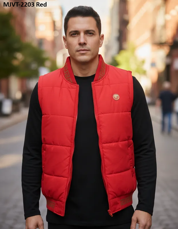 Chaleco Para Hombre Marca Moderno MJVT-2203 Red