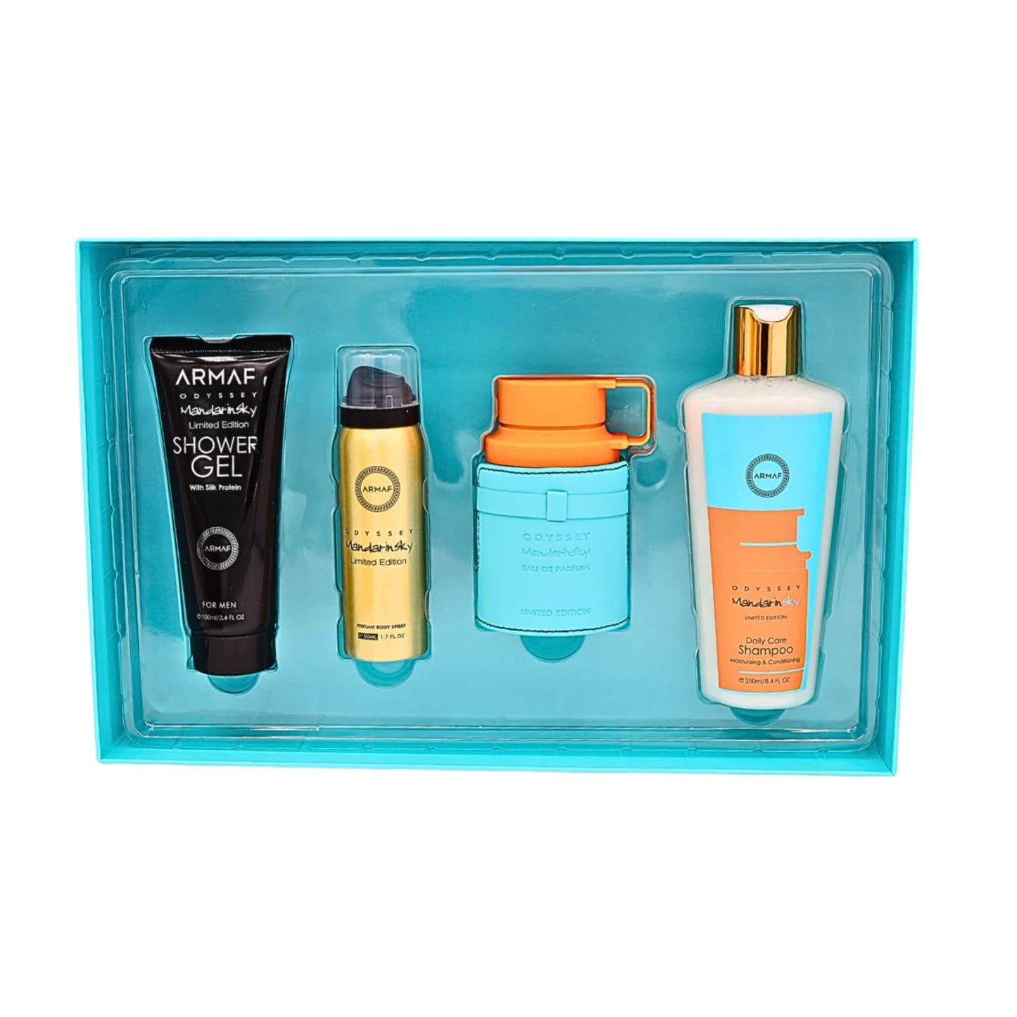 Set Armaf Odyssey Mandarin Para Caballero 4pcs