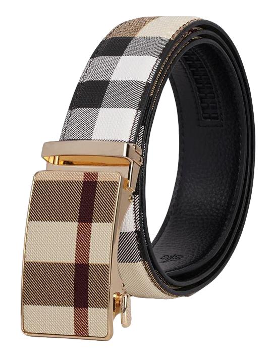 Cinto Marca Pavini Unitalla Recortable a la Medida PB033-1 Khaki