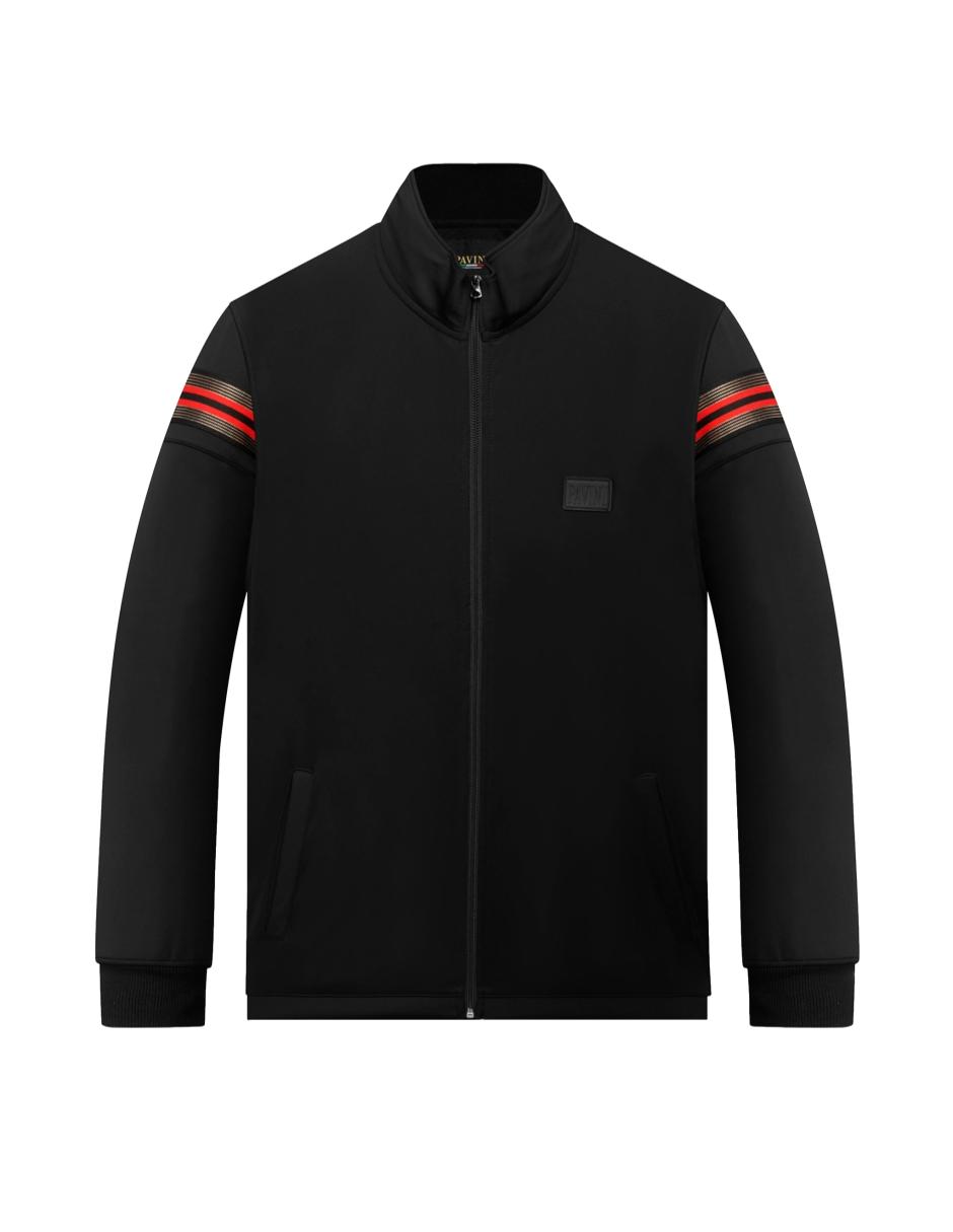Chamarra Para Hombre Marca Pavini TJ-902-BLACK