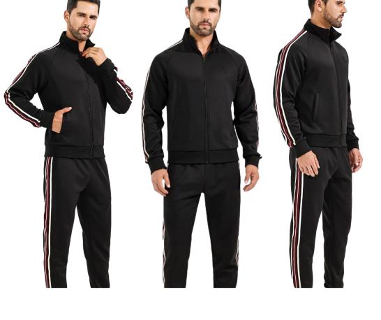 Conjunto De Pants Para Hombre Marca PAVINI TS-2470 Black