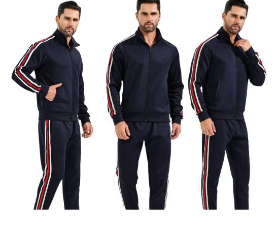 Conjunto De Pants Para Hombre Marca PAVINI TS-2470 Navy