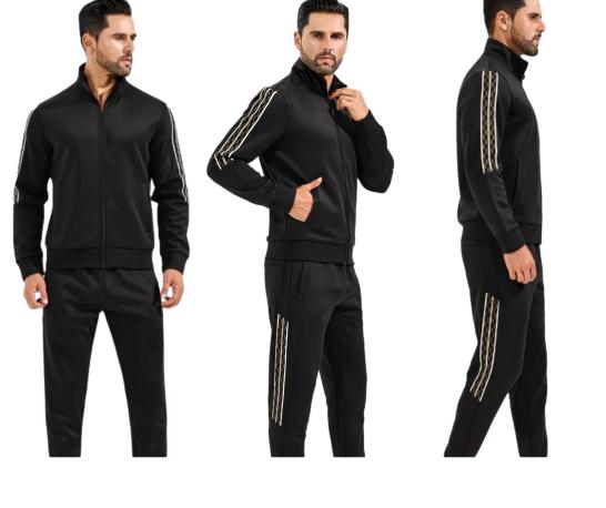 Conjunto De Pants Para Hombre Marca PAVINI TS-2471 Black