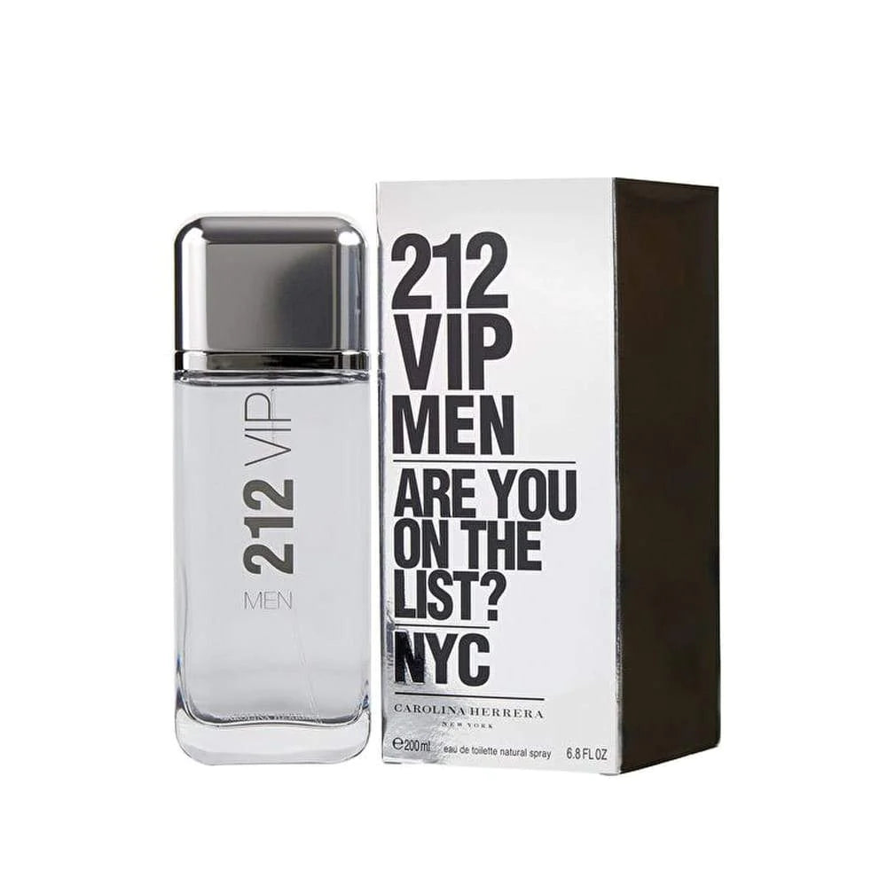 Perfume Carolina Herrera 212 VIP MEN 200ml EDT CAZANOVA Cazanovaonline
